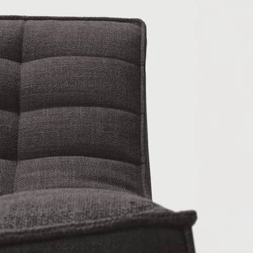 N701 Straight sofa textile grey / UK version - 2 seater - L 140 cm - Ethnicraft – image 8