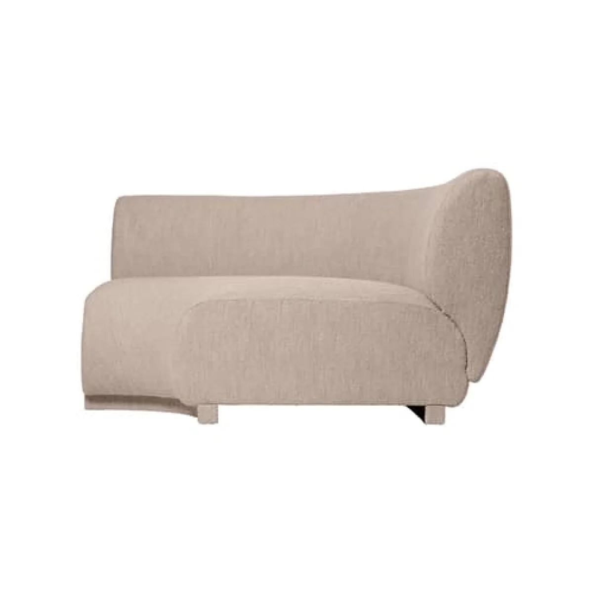 Rico Modular sofa textile beige / 90° wide angle Unit - UK version - Ferm Living – image 2