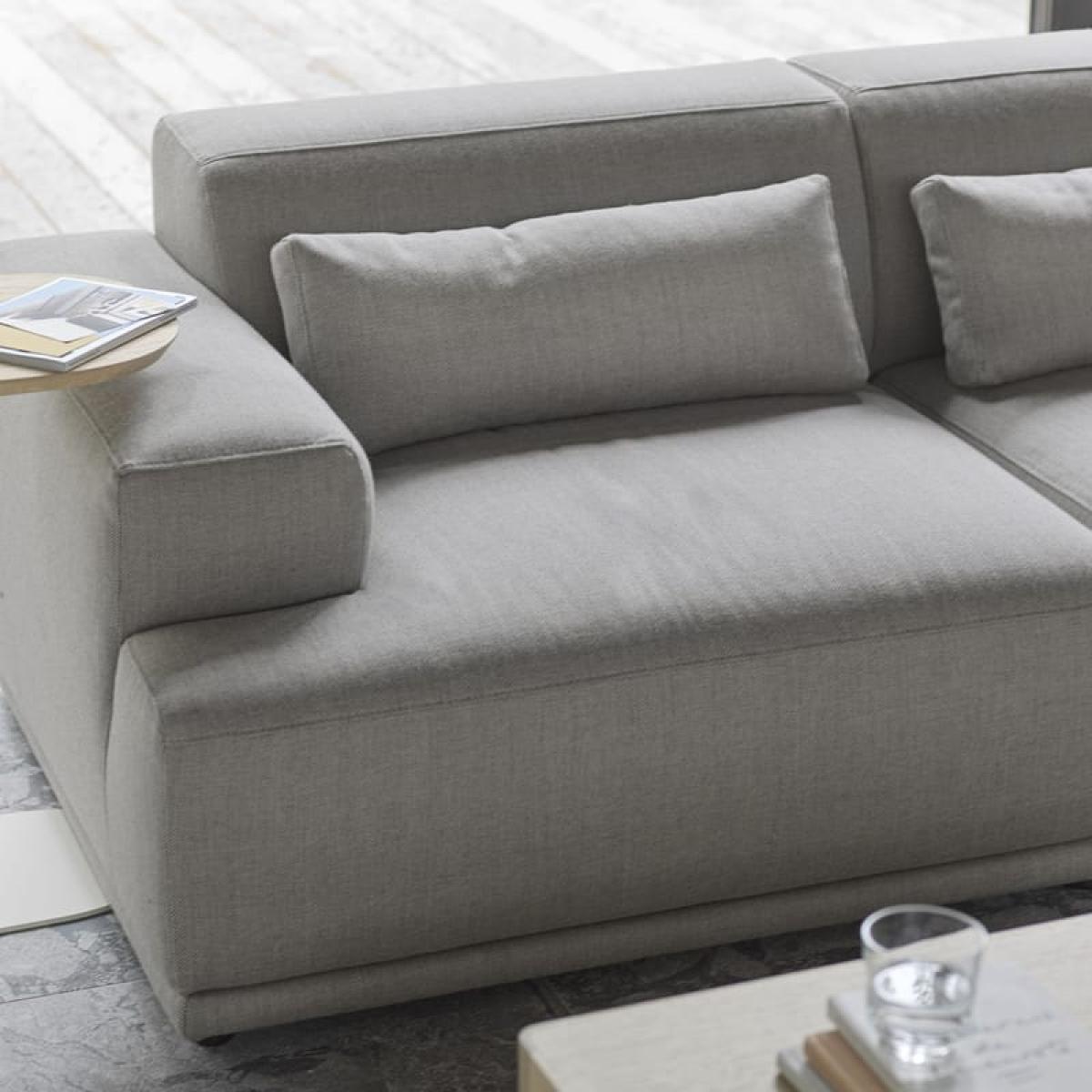 Accessory textile / Lumbar cushion for Connect Soft sofa - 64 x 26 cm - Muuto – image 3