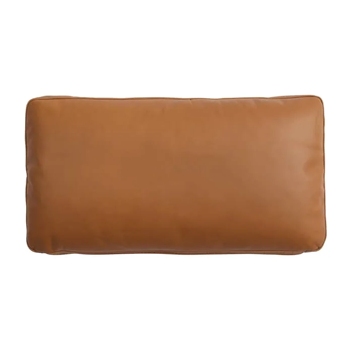 Accessory leather brown / Outline Decorative Sofa Cushion - 55 x 30 cm - Muuto – image 1