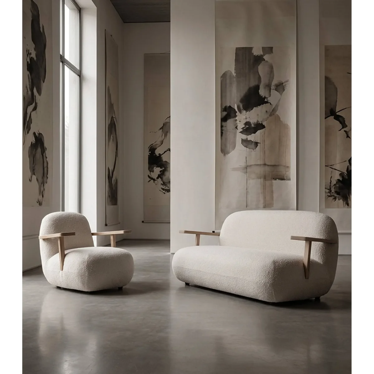 101 Copenhagen Toe Sofa Natural oak-off white – image 3