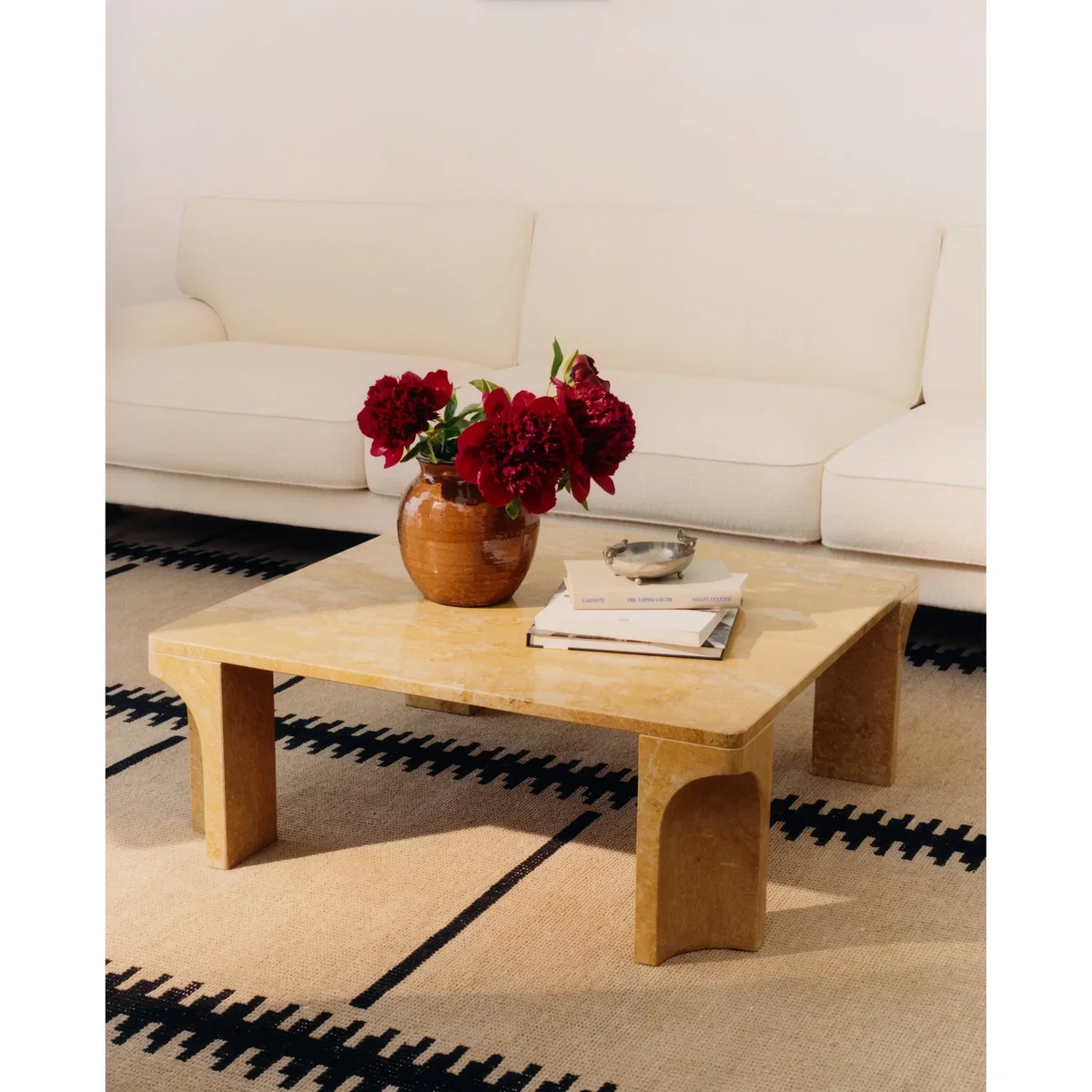 GUBI Flaneur sofa 3-seat Bouclé-matt black 3-seater – image 7