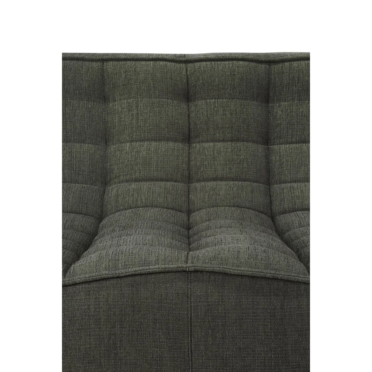 Ethnicraft N701 sofa 3 seater sofa Moss Eco fabric – image 8