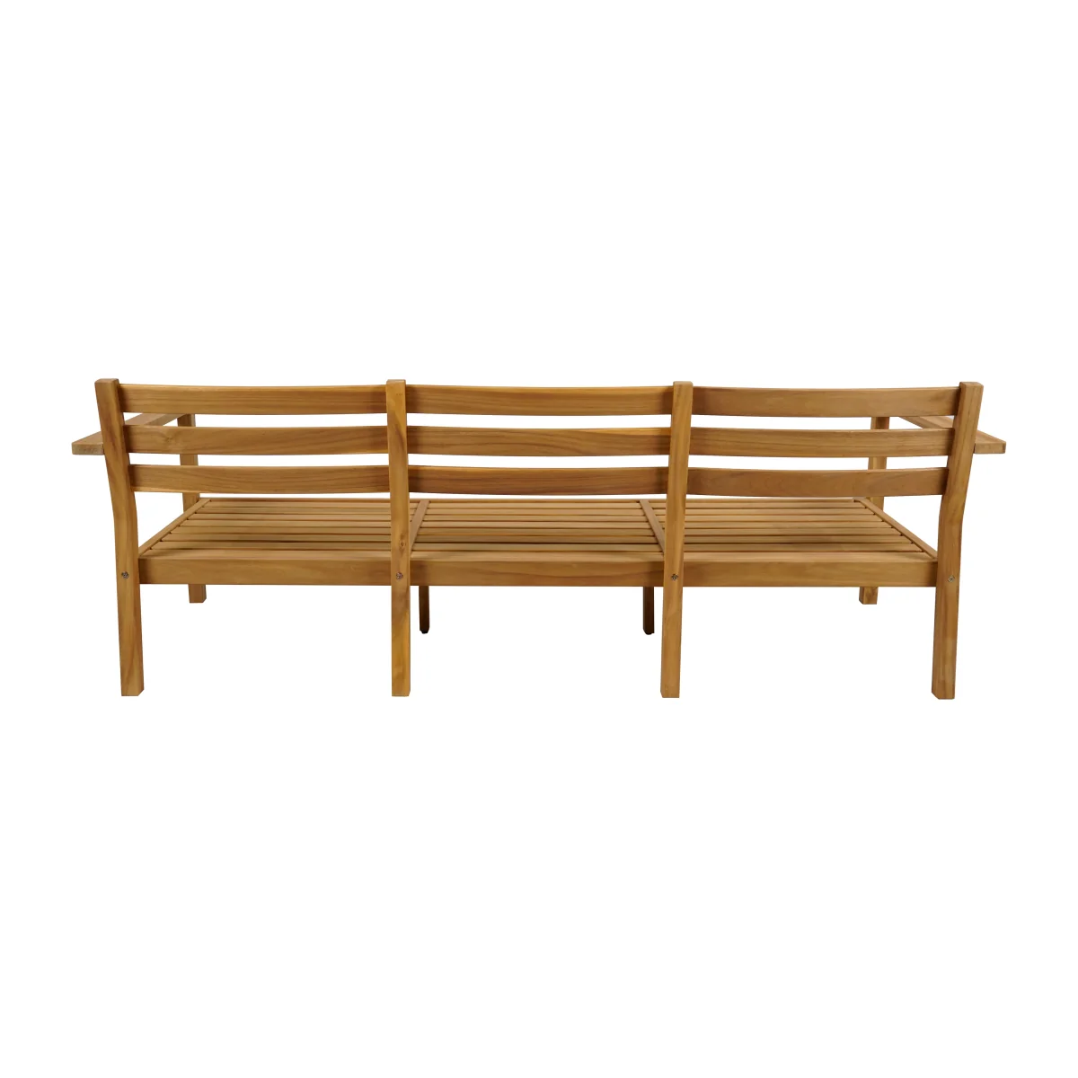 1898 Stockaryd sofa 3-seater teak/light grey – image 2