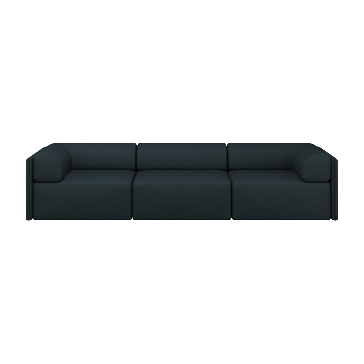 Hem Palo Block 3-seater sofa with arm rest Low 295 cm Pine – image 1