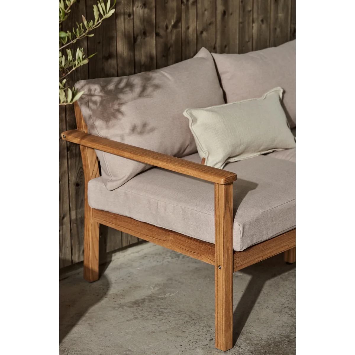 1898 Stockaryd sofa 3-seater teak/beige – image 5