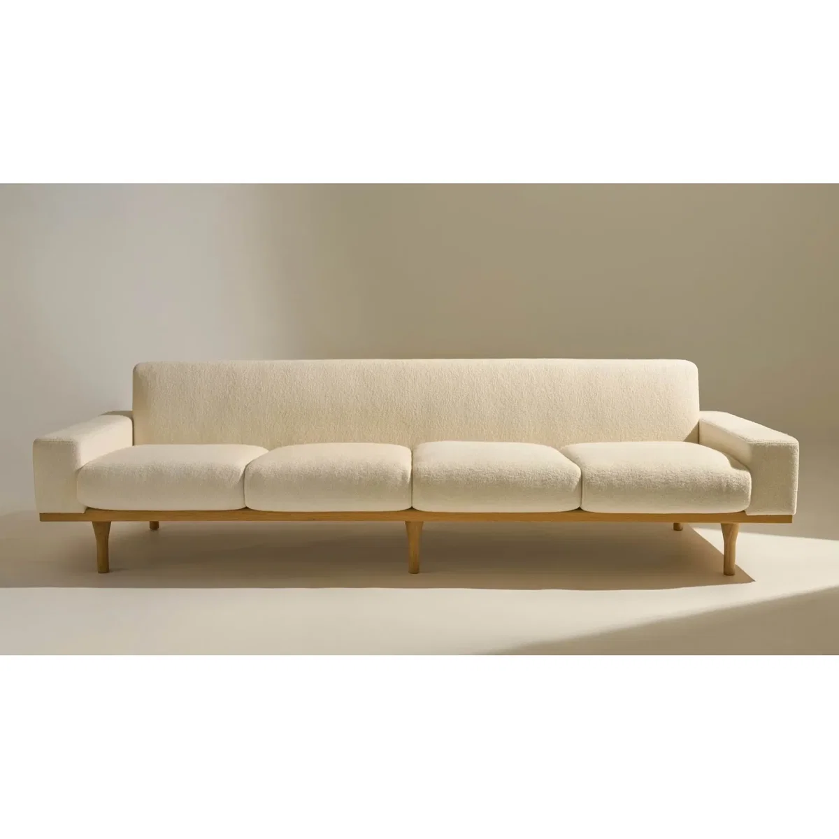 GUBI SW50 sofa Harp 24 Ivory-oiled oak 4-seater – image 3