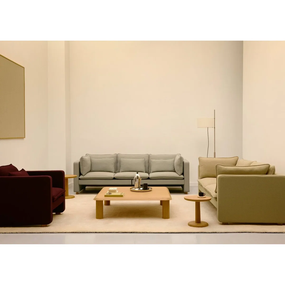 Fredericia Furniture Jota sofa Vidar 146-light oiled oak 231 cm 3-seater – image 7