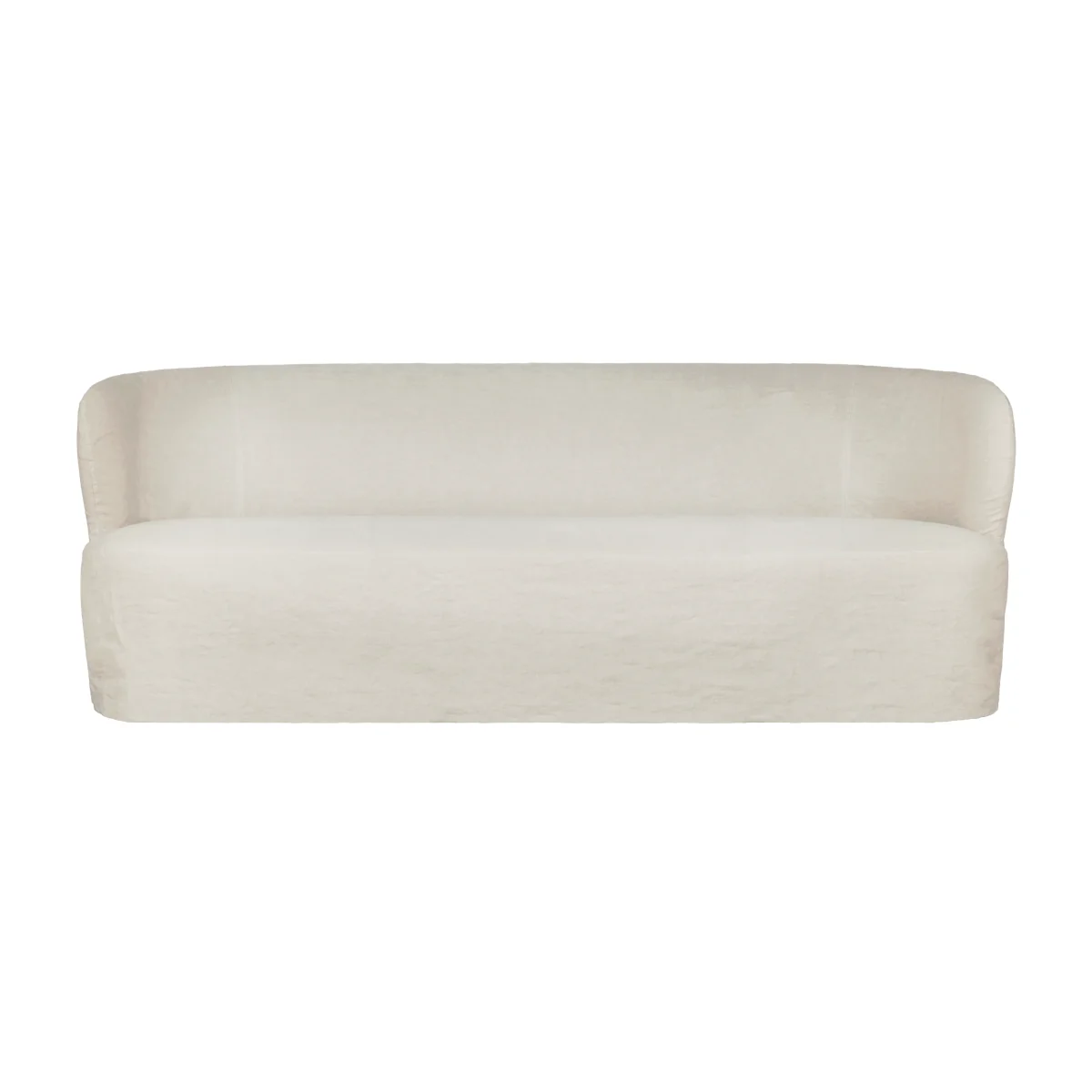 GUBI Stay Slipcover sofa Linen 0023 220x95 cm 3-seater – image 1
