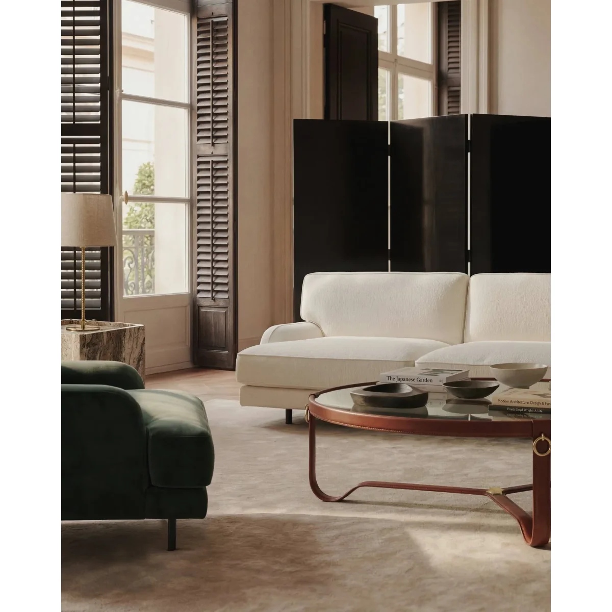 GUBI Flaneur sofa 2-seat Asator 0984-matt black 2-seater – image 4