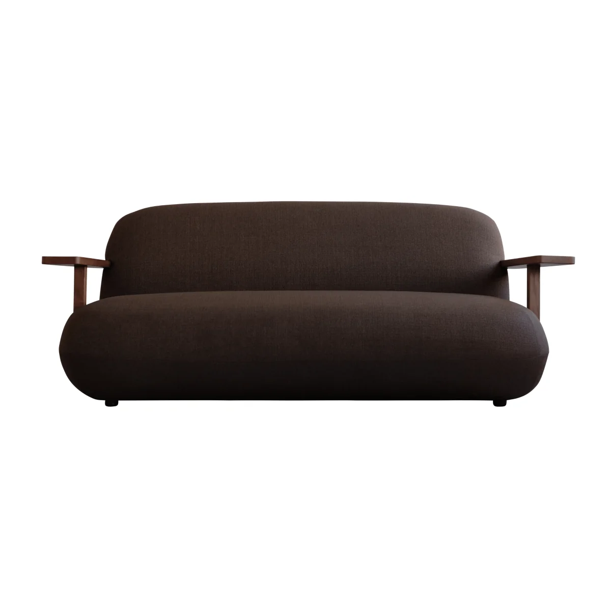 101 Copenhagen Toe Sofa Classic brown oak-dark brown – image 1