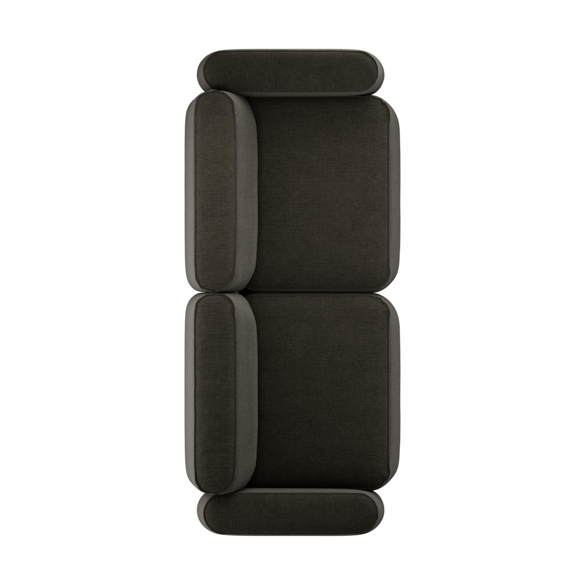 Massproductions Patch 2.5-seater sofa Linara 90 Espresso – image 4