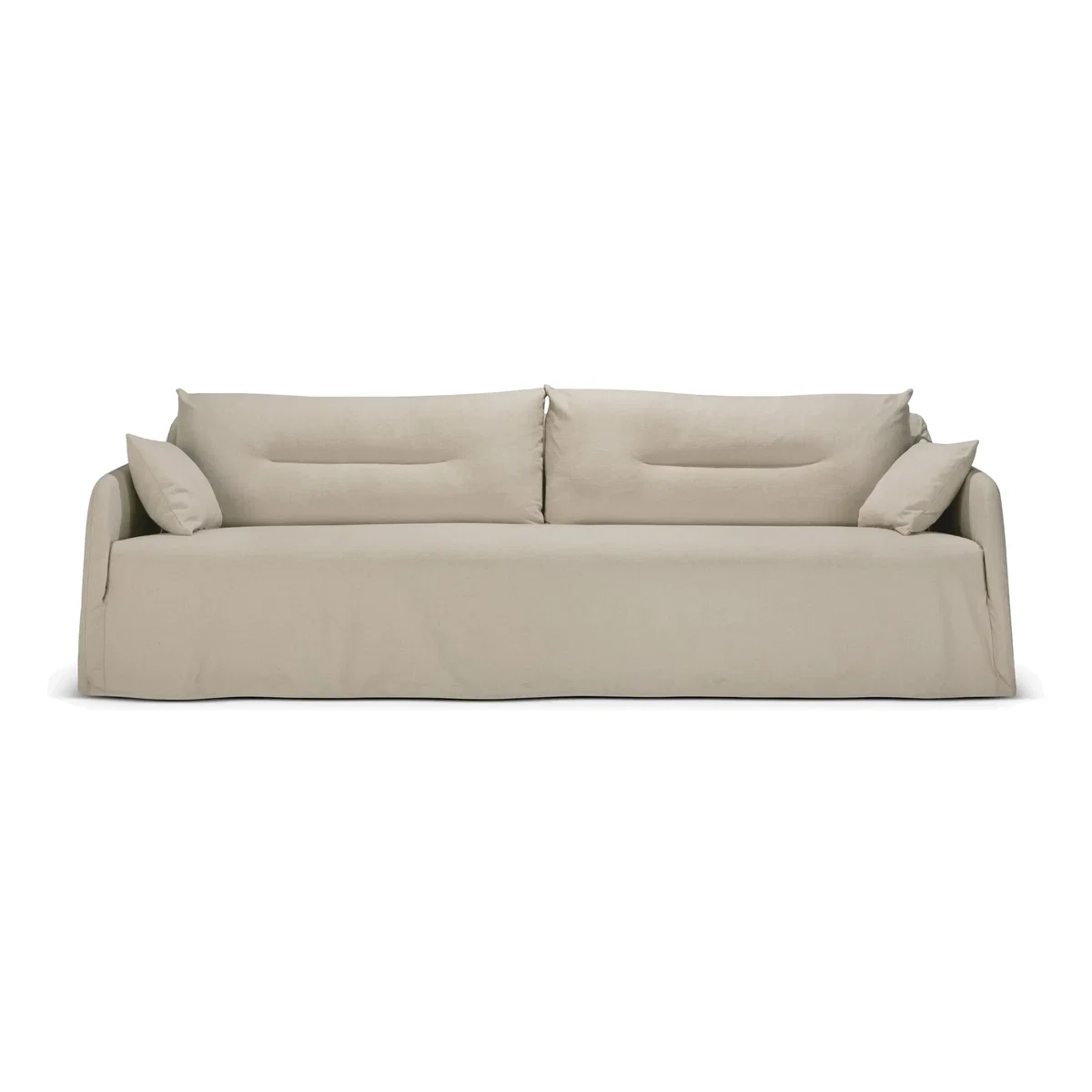 Ethnicraft Weave sofa with removable cover Bone 3 seater – image 1