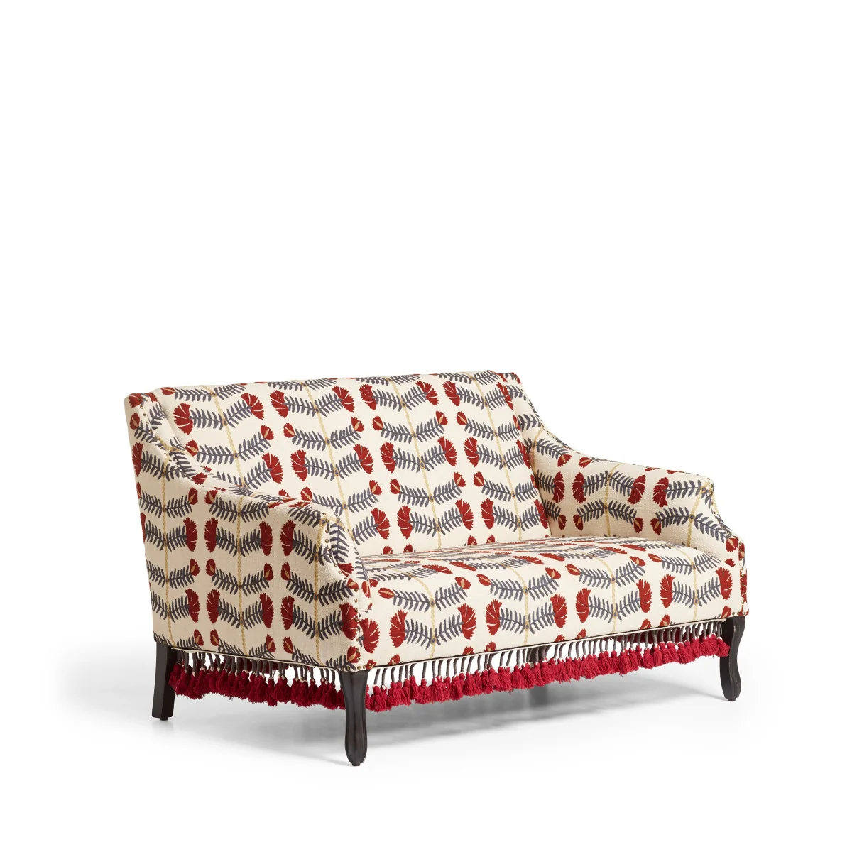 OKA, Tarma Highweald Cotton 2-Seater Sofa- Sapphire, Sofa – image 2