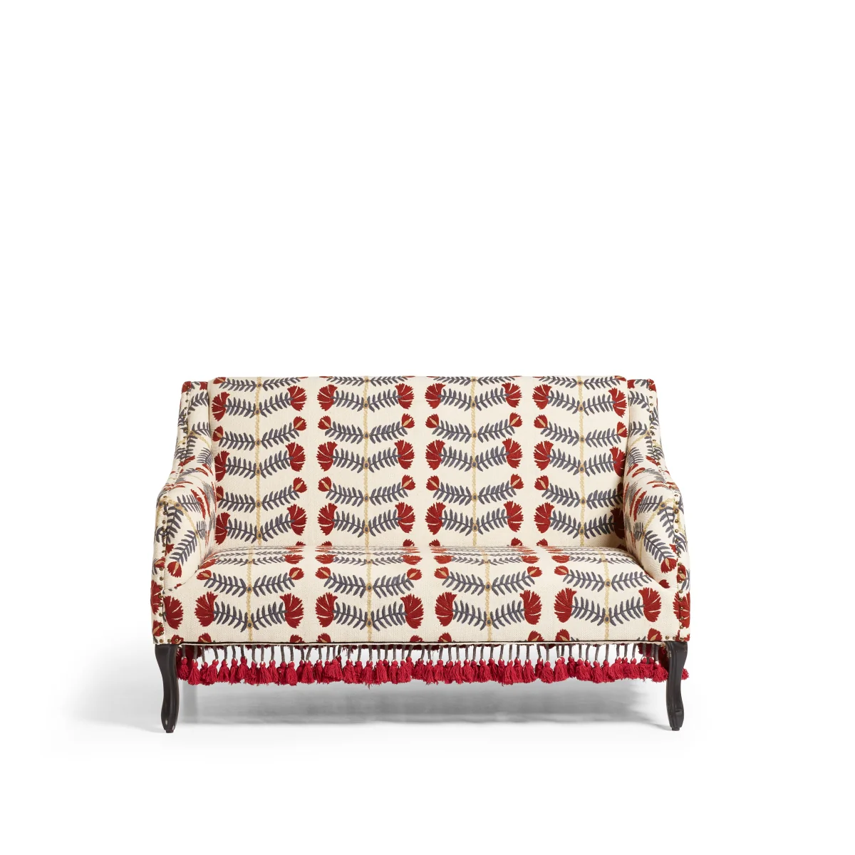 OKA, Tarma Highweald Cotton 2-Seater Sofa- Sapphire, Sofa – image 3