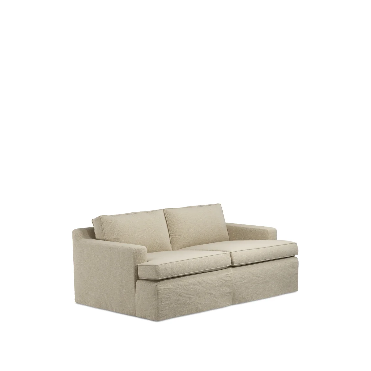 OKA, COVER ONLY - Beale Clever Linen Loose Cover for 2-Seater Sofa - Dyed Oyster, MTO Sofa Loose Cover – image 2