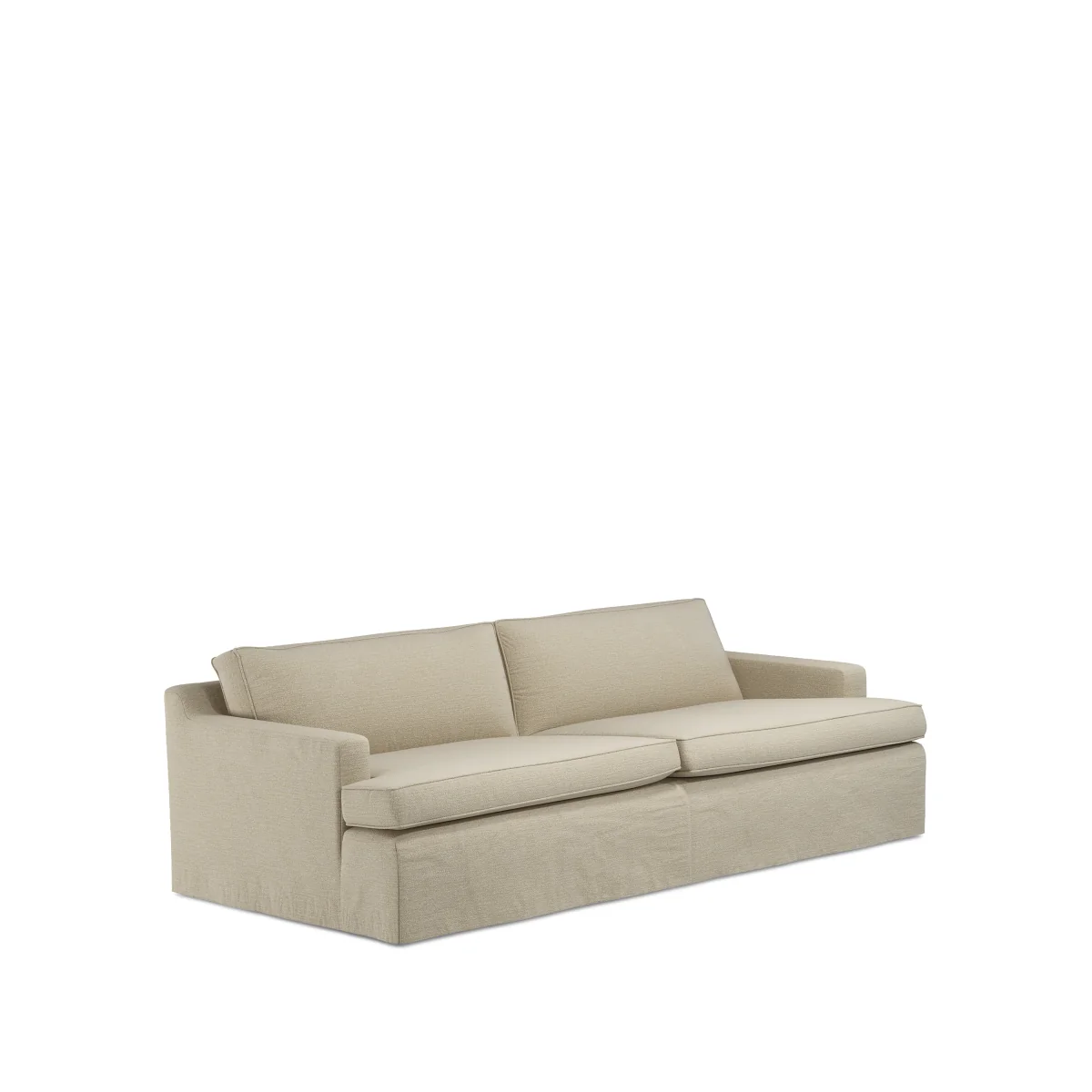 OKA, COVER ONLY - Beale Clever Linen Loose Cover for 3-Seater Sofa - Dove, MTO Sofa Loose Cover – image 2