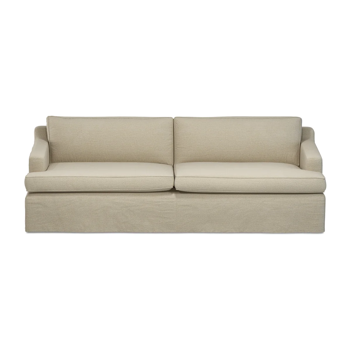 OKA, COVER ONLY - Beale Clever Linen Loose Cover for 3-Seater Sofa - Dove, MTO Sofa Loose Cover – image 1