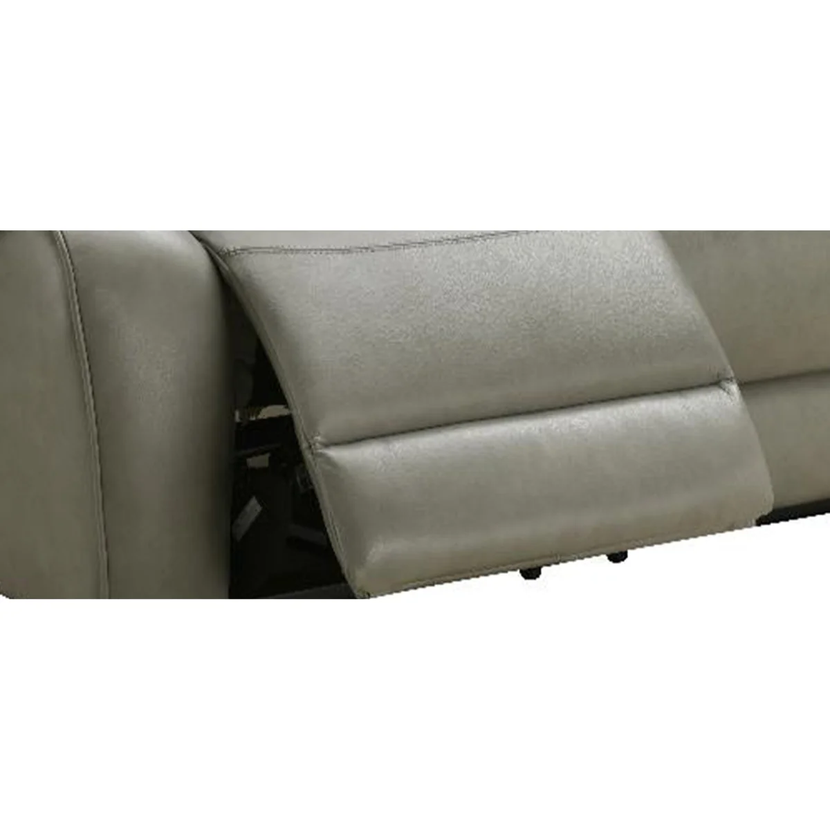 Cooper Taupe Grey Fabric 3 Seater Recliner Sofa – image 2