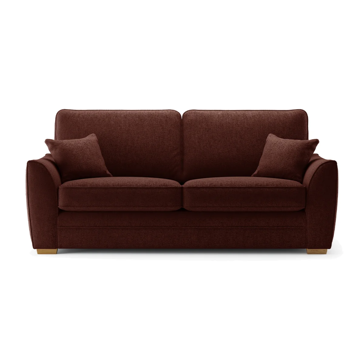 Bella Rustic Fabric 3 Seater Sofa – image 1