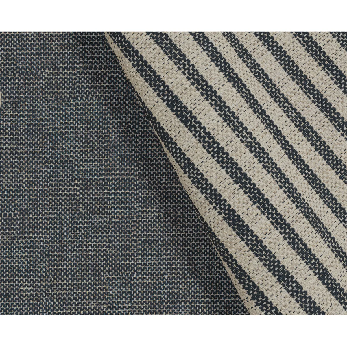 Chilworth Navy Fabric 3 Seater Sofa with Navy Cushions – image 8