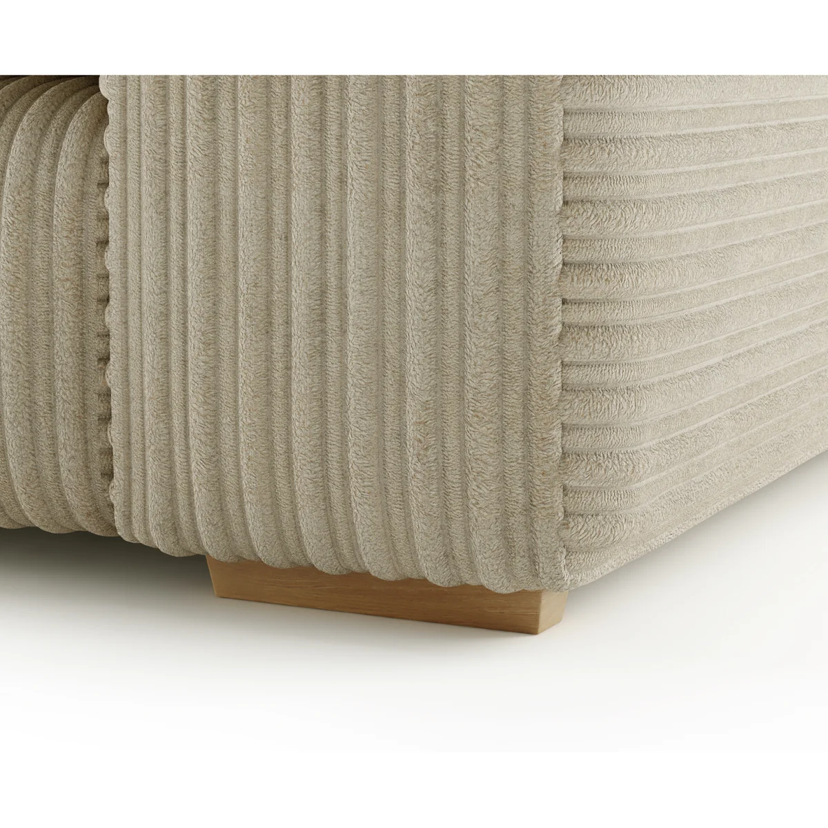 Milan Stone Fabric 4 Seater Sofa – image 3