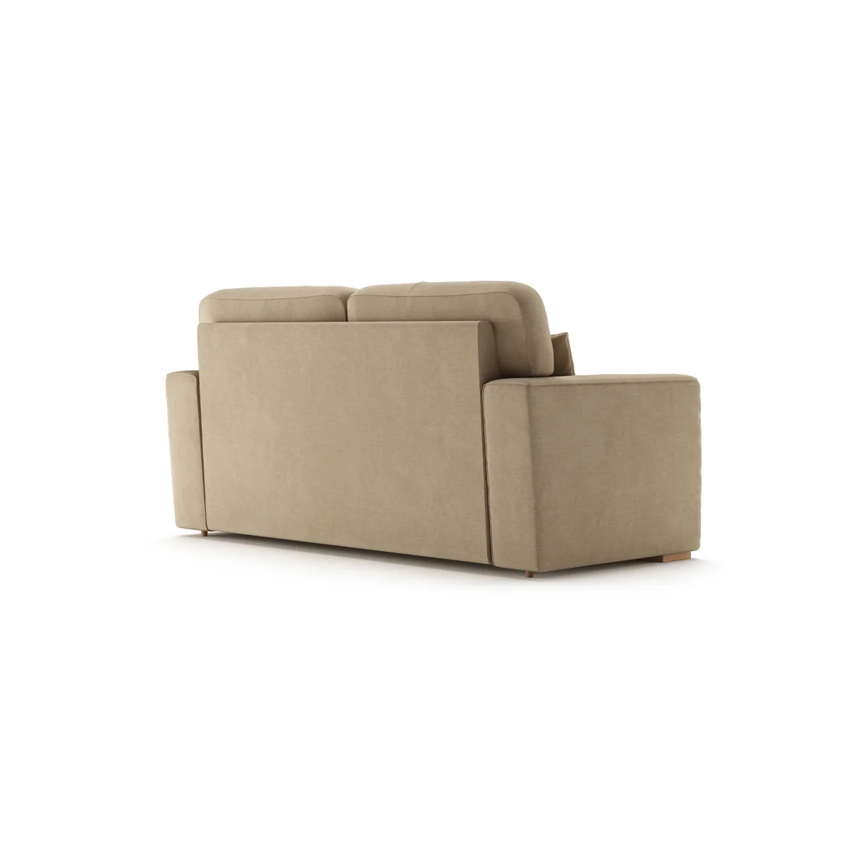 Madden Biscuit Fabric Two Seater Sofa – image 2