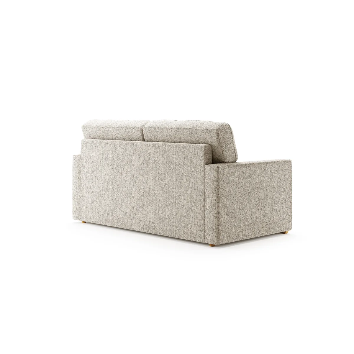Jasper Natural Chenille Fabric 2 Seater Sofa – image 2