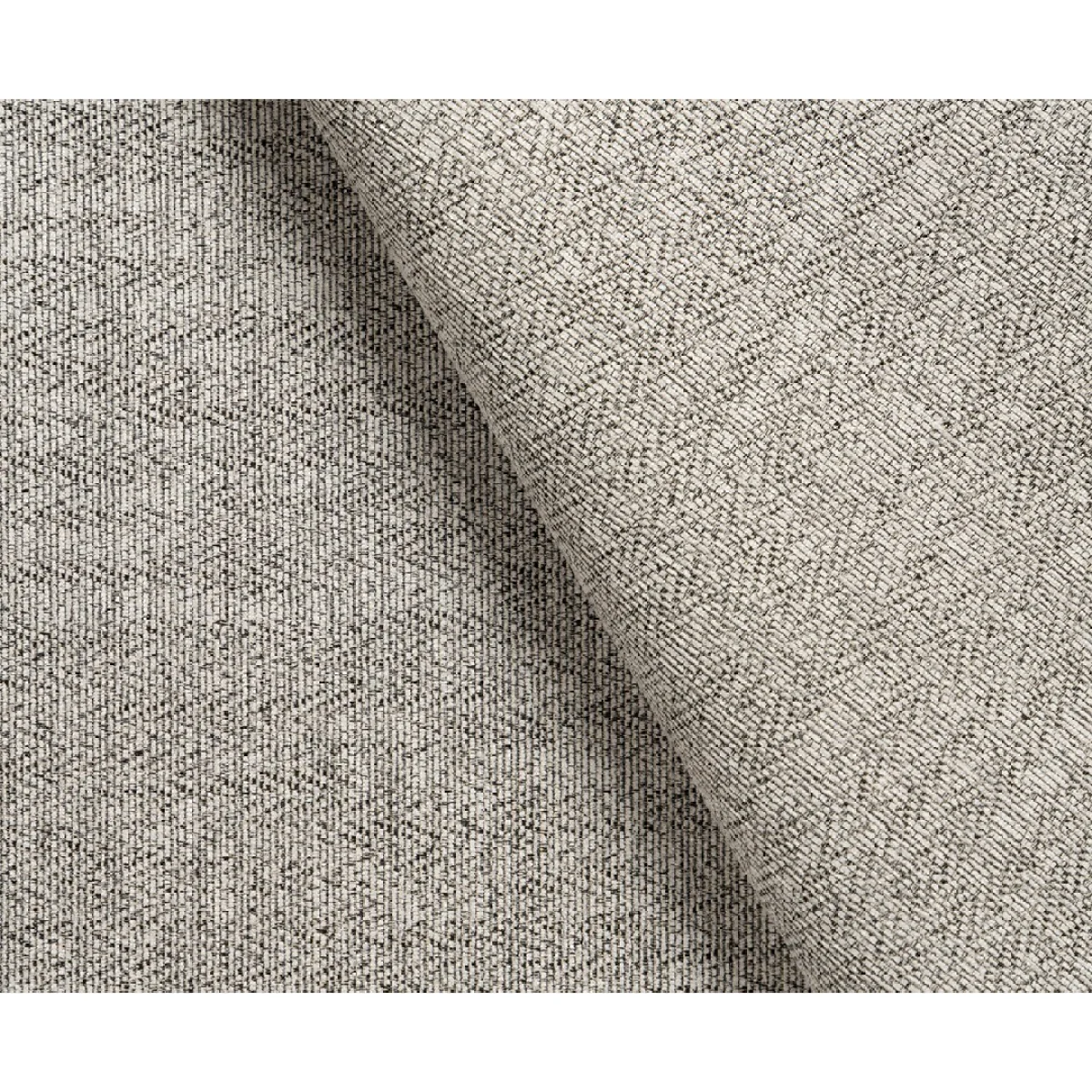 Helston Silver Fabric 3 Seater Sofa – image 6