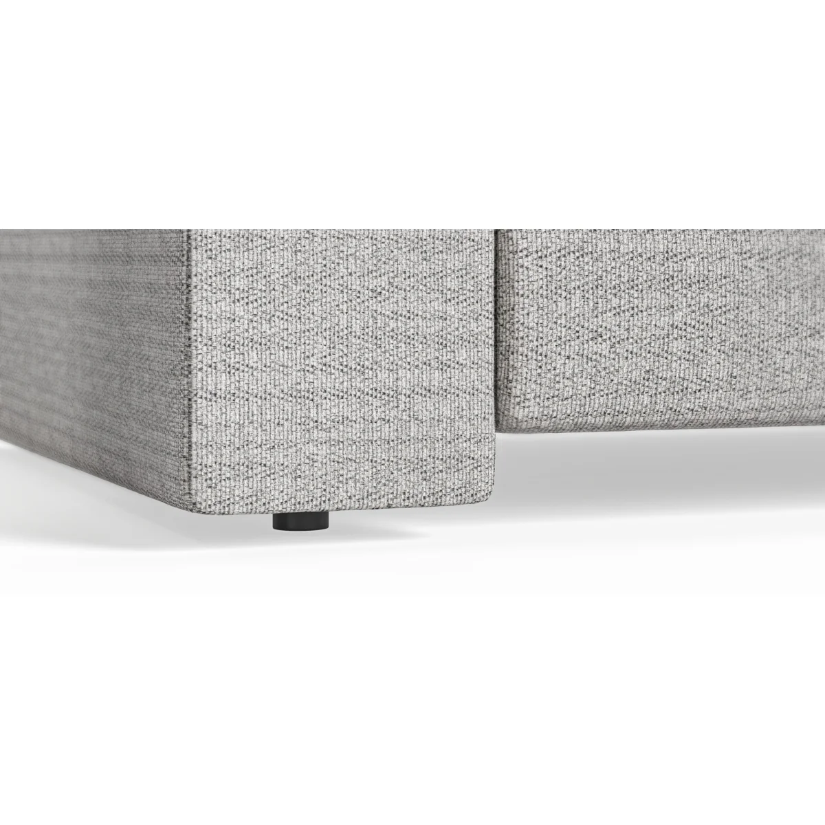 Helston Silver Fabric 3 Seater Sofa – image 10