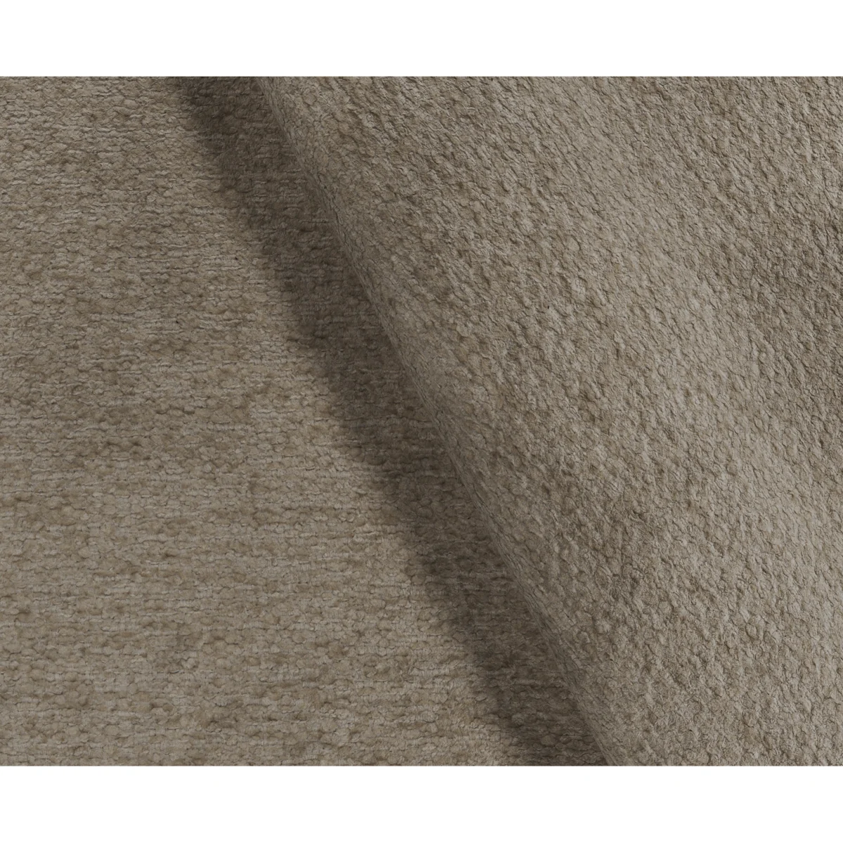 Capri Latte Boucle Fabric 2 Seater Sofa – image 5