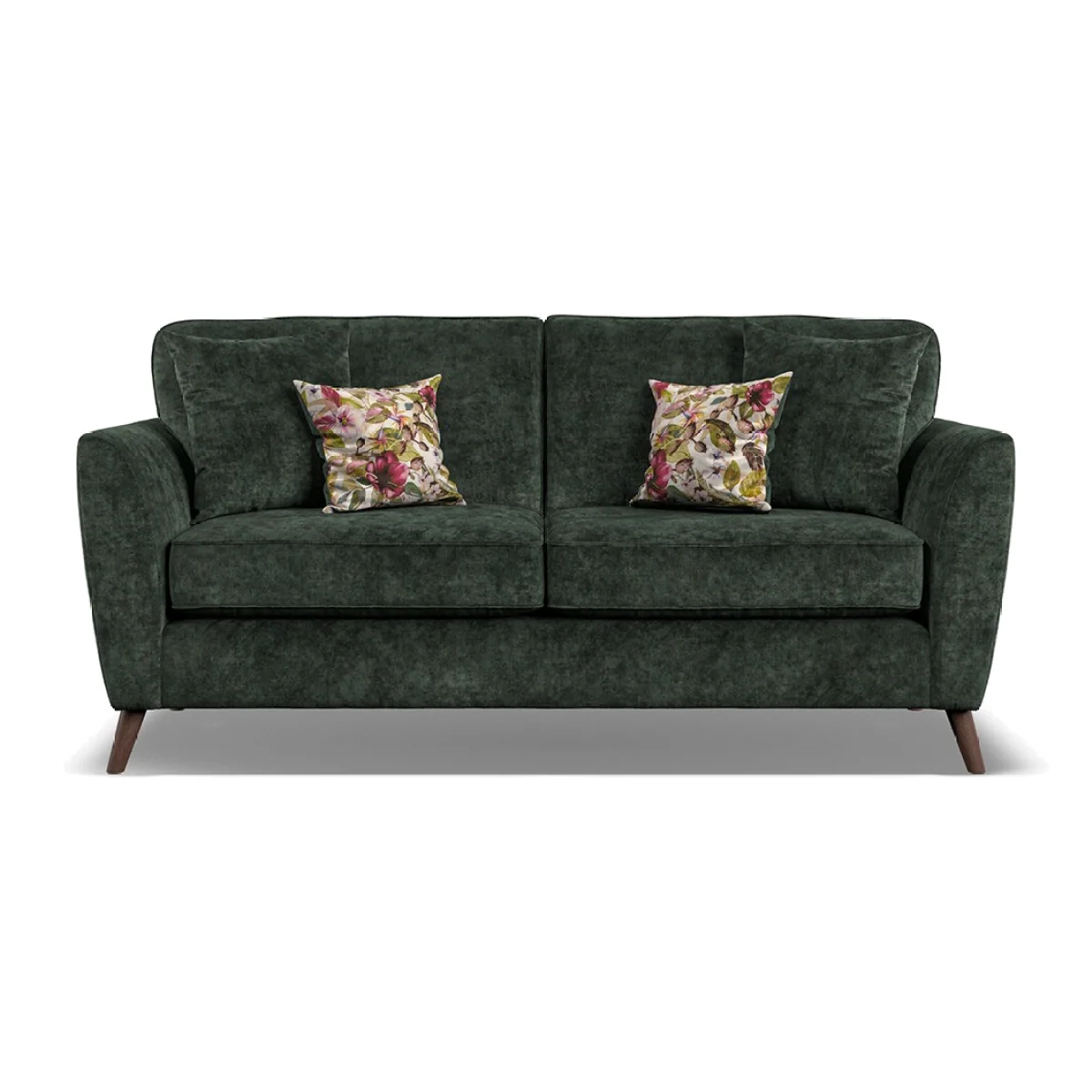 Naples Emerald Velvet 3 Seater Sofa – image 1