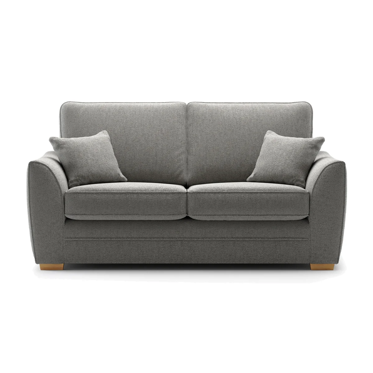 Bella Grey Fabric 2 Seater Sofa – image 1