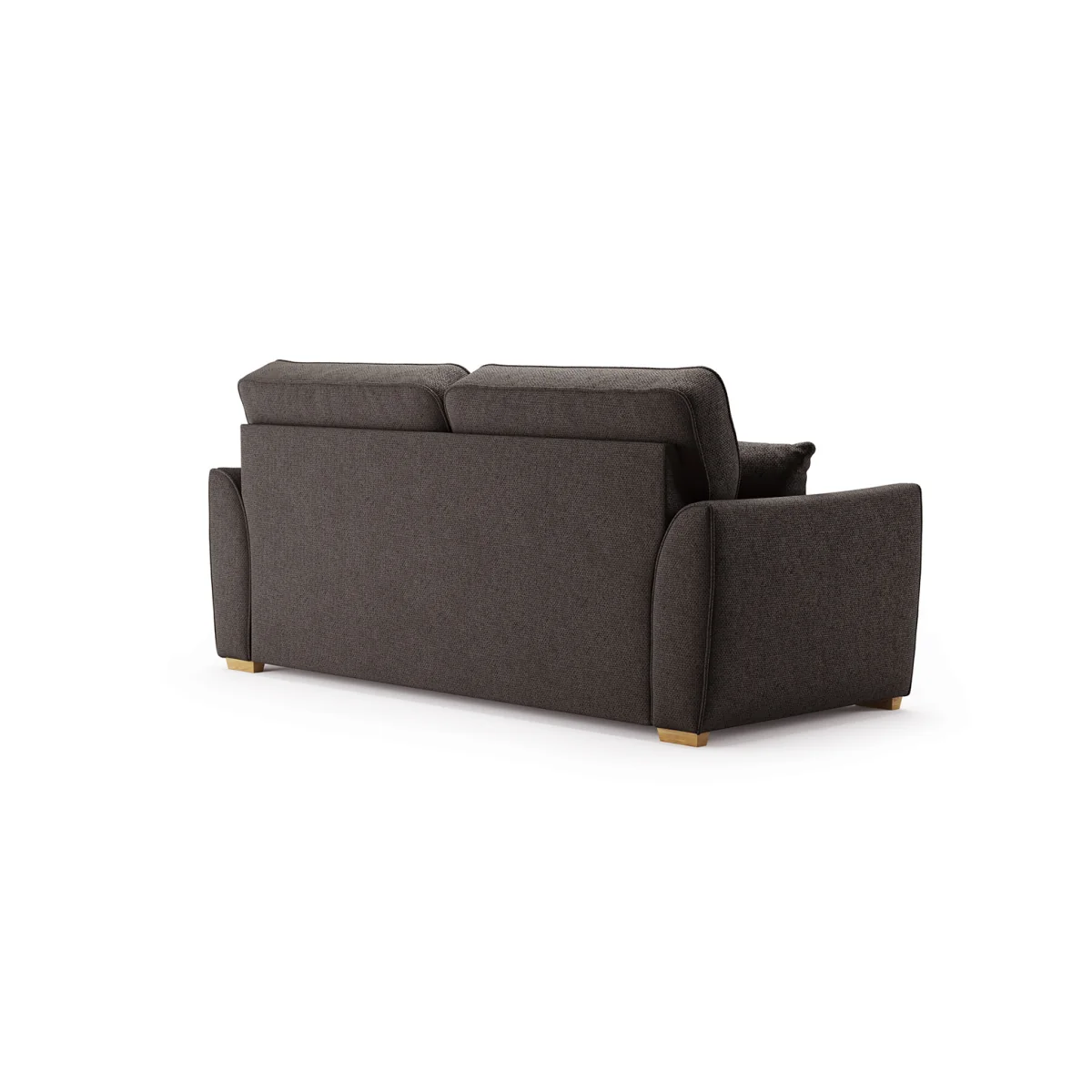 Bella Chocolate Fabric 3 Seater Sofa – image 2