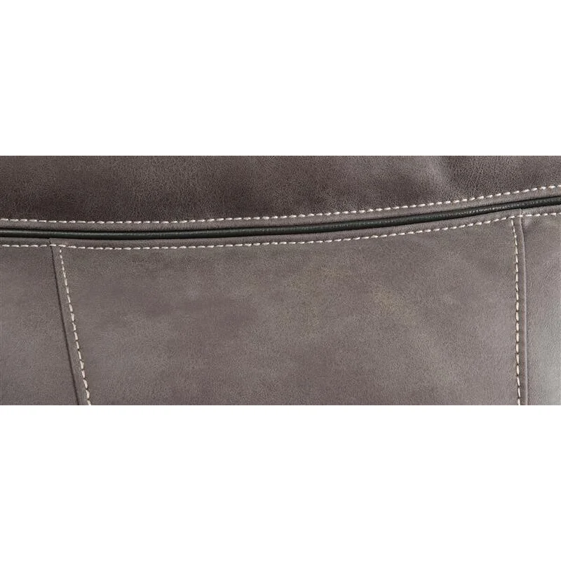 Hanson Graphite Fabric 3 Seater Recliner Sofa – image 4