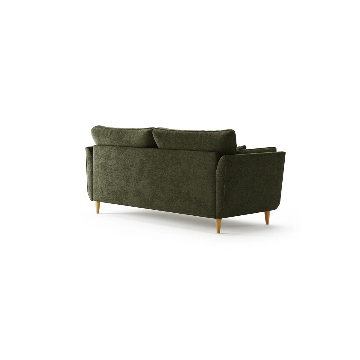 Capri Emerald Boucle Fabric 3 Seater Sofa – image 2