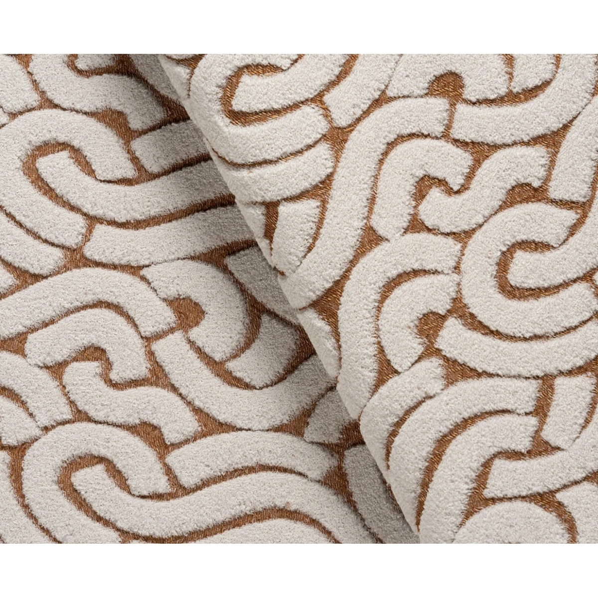 Milan Russet Fabric 2 Seater Sofa – image 7
