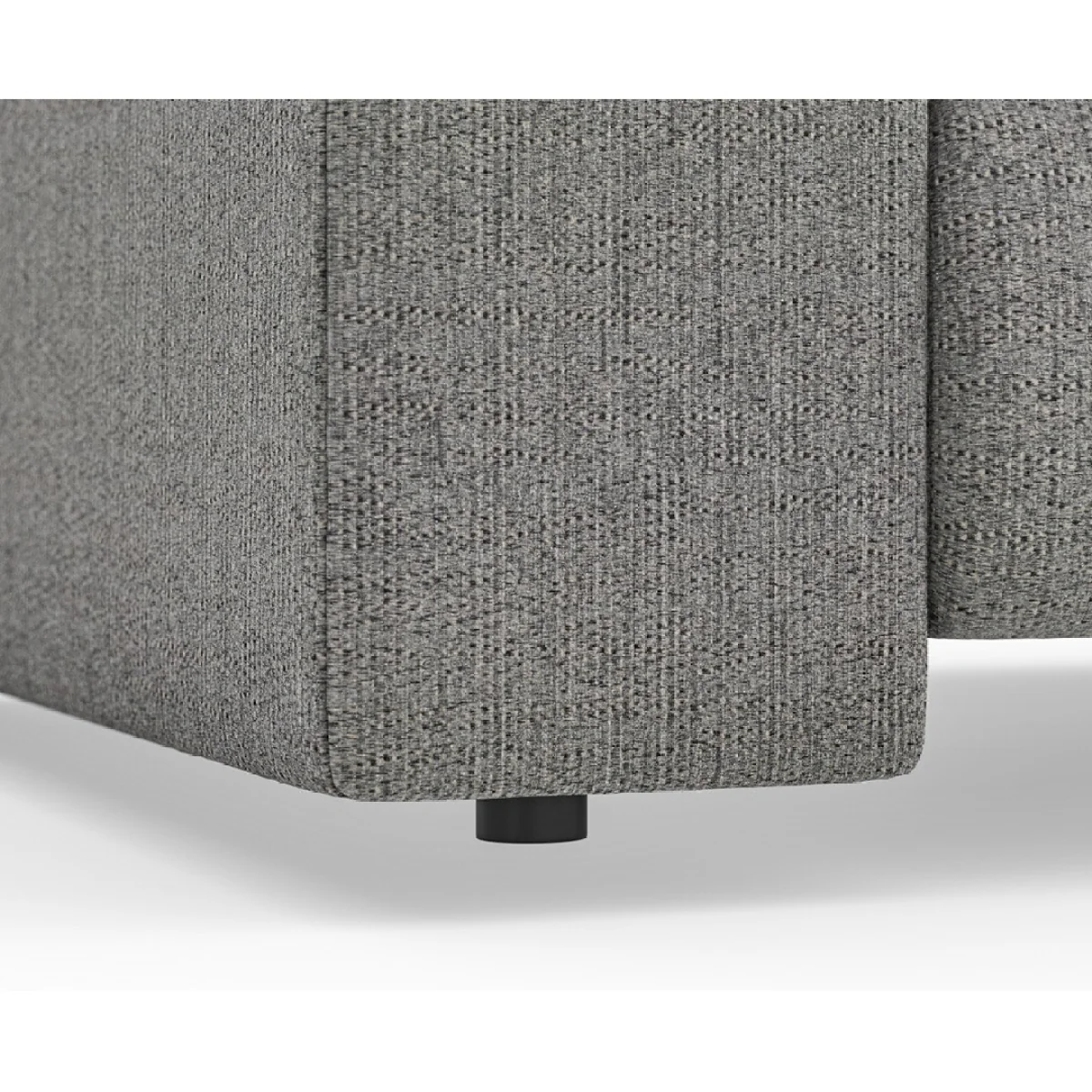 Helston Steel Fabric 3 Seater Sofa – image 5