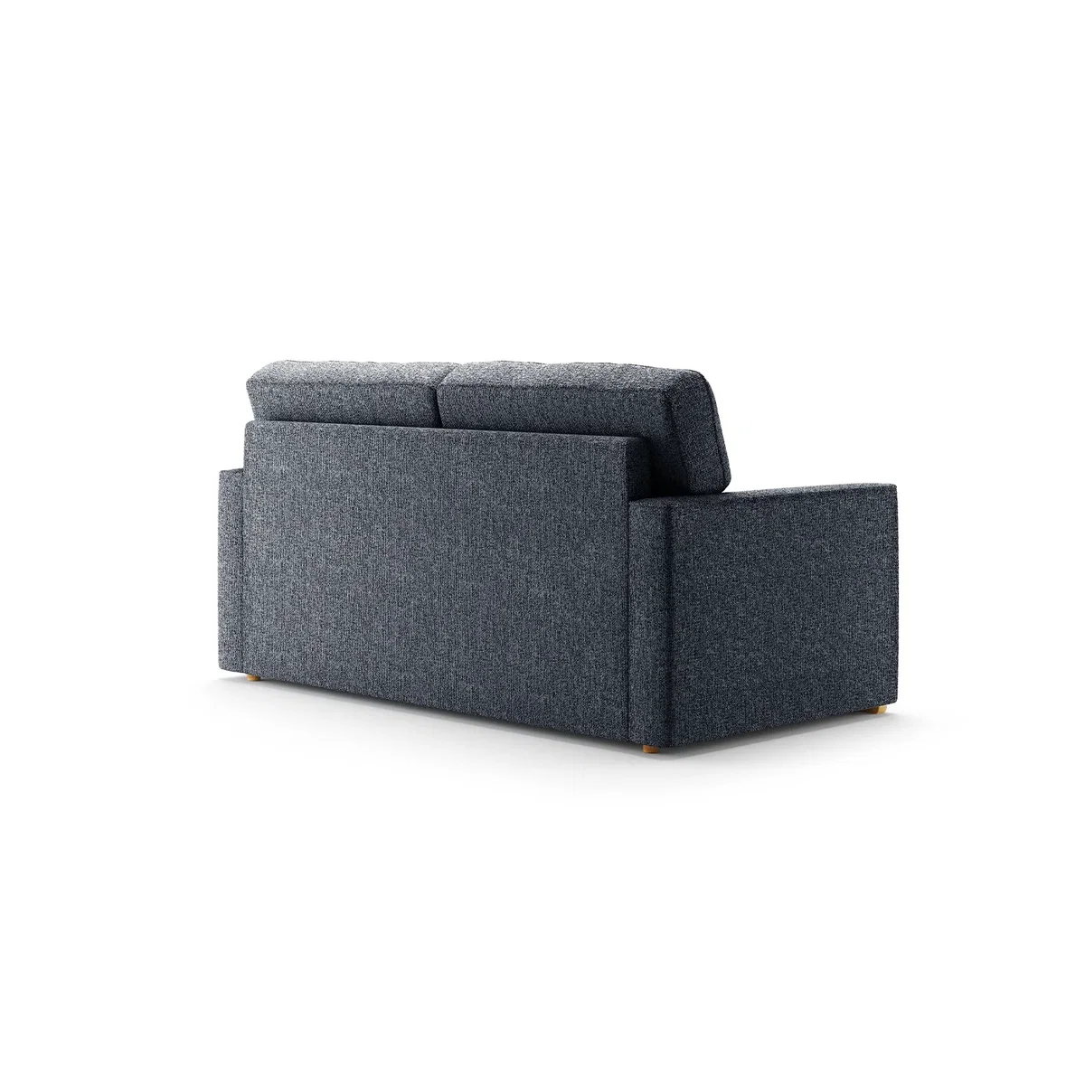 Jasper Navy Chenille Fabric 2 Seater Sofa – image 2