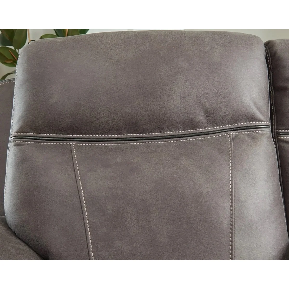 Hanson Graphite Fabric 3 Seater Recliner Sofa – image 2