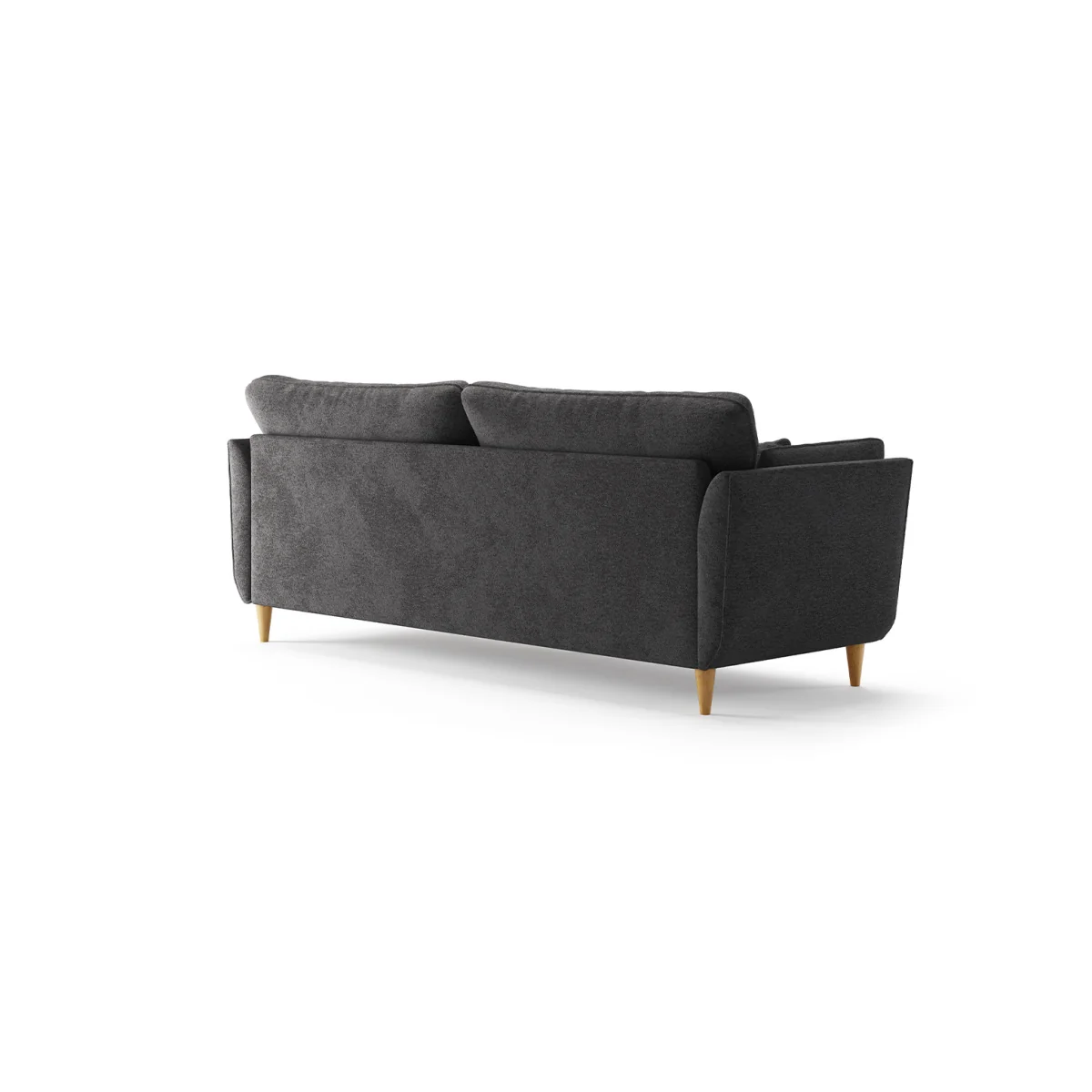 Capri Midnight Boucle Fabric 4 Seater Sofa – image 2