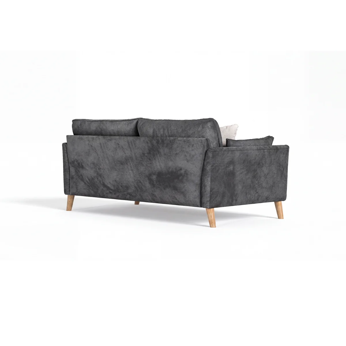 Palermo Graphite Chenille Fabric 3 Seater Sofa – image 3