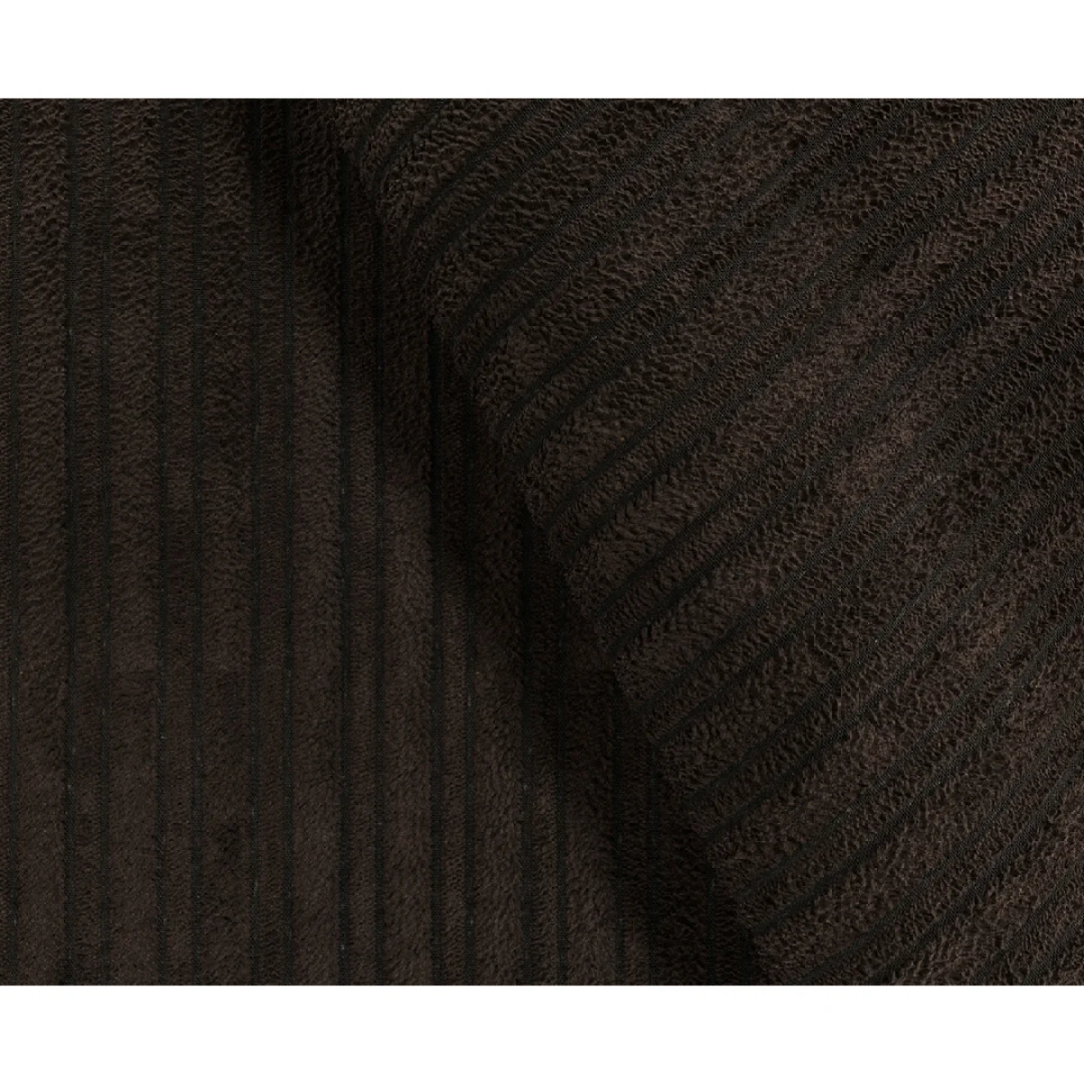 Milan Chocolate Fabric 4 Seater Sofa – image 3