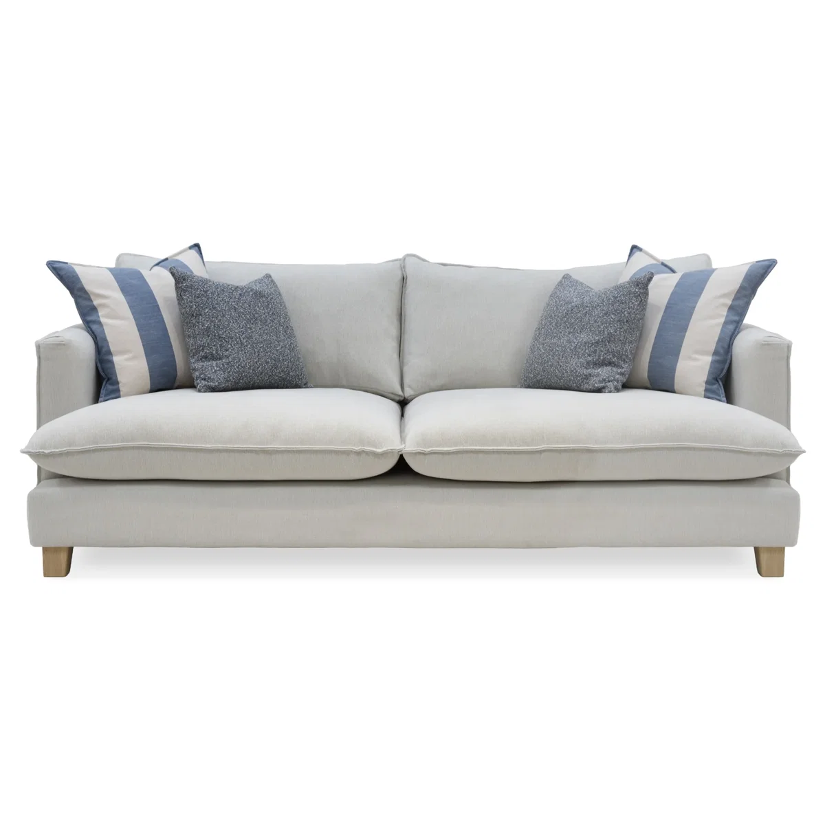 Vogue Williams Howth Extra Large Sofa - Soft Chenille - Feather Wraped Foam – image 2