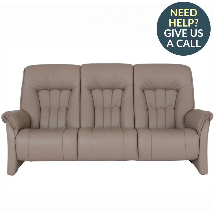 Himolla Rhine Fixed 3 Seater Sofa - Leather L27 – image 3