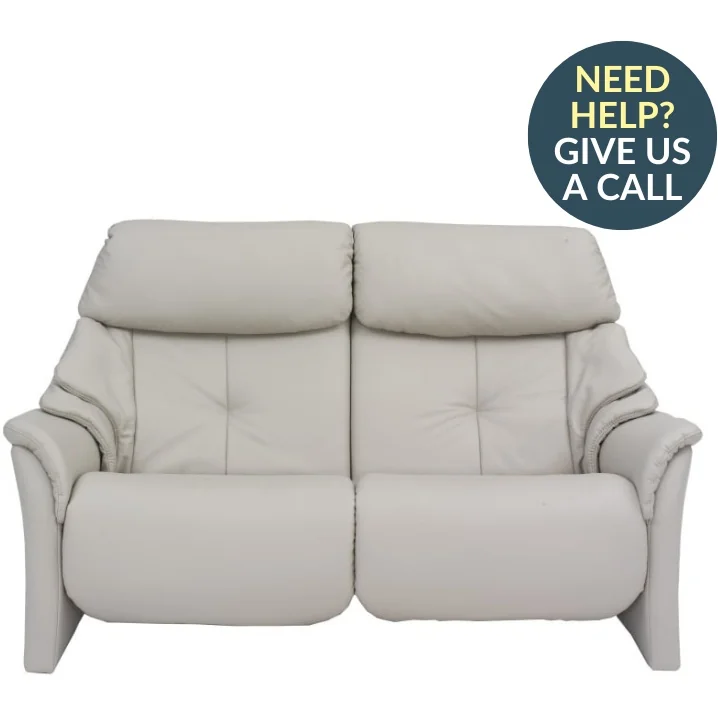 Himolla Chester Fixed 2.5 Seater Sofa - Leather L24 - Plastic Glides – image 2