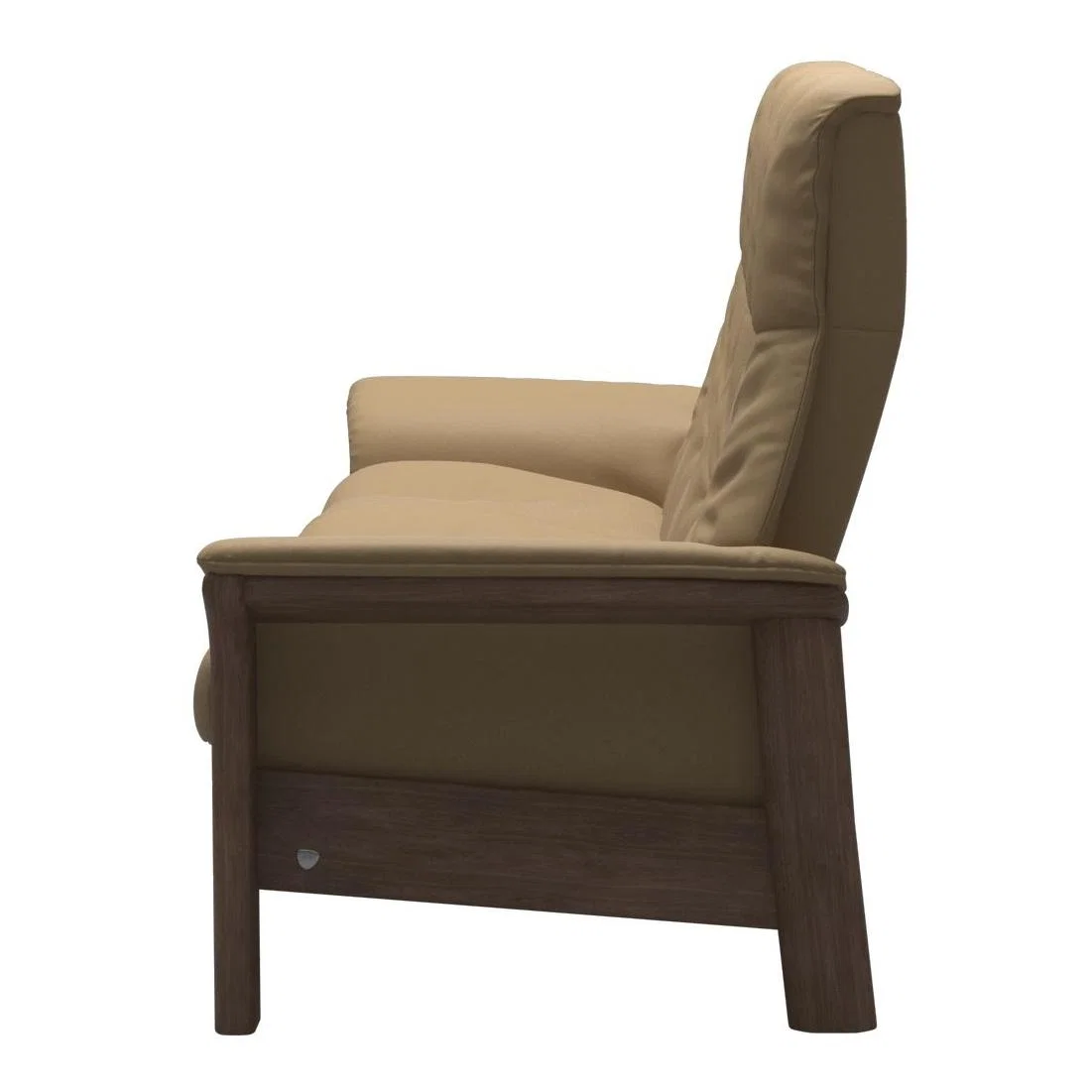 Stressless Buckingham High Back 3 Seater Recliner Sofa - Paloma Sand – image 4