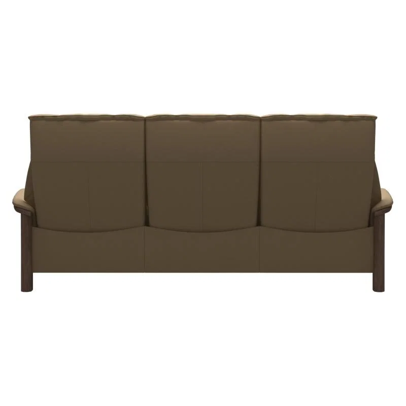 Stressless Buckingham High Back 3 Seater Recliner Sofa - Paloma Sand – image 8