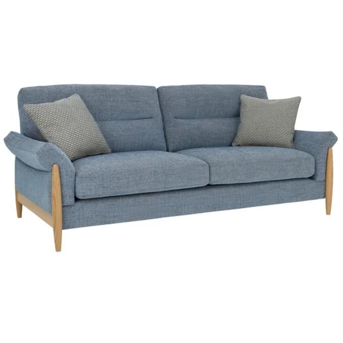 Ercol Clara Large Fabric Sofa - Fabric Grade U – image 7