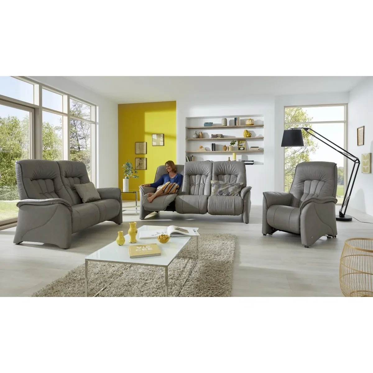 Himolla Rhine Fixed 2 Seater Sofa - Fabric F20 – image 7